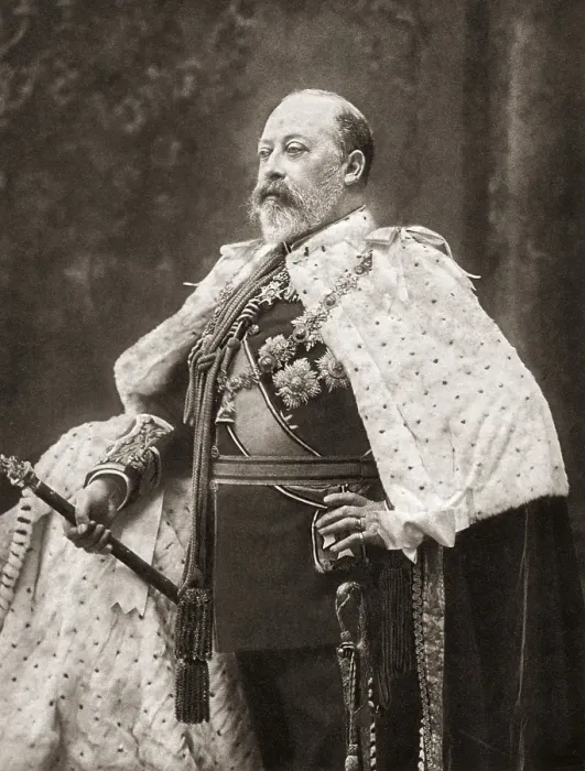 Framed Print : King of United Kingdom and British Dominions, Edward VII, India, Asia Framed Print : King of United Kingdom and British Dominions, Edward VII, India, Asia