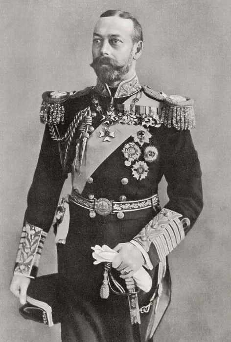Framed Print : King of United Kingdom, British Dominions, Emperor of India, George V, India, Asia