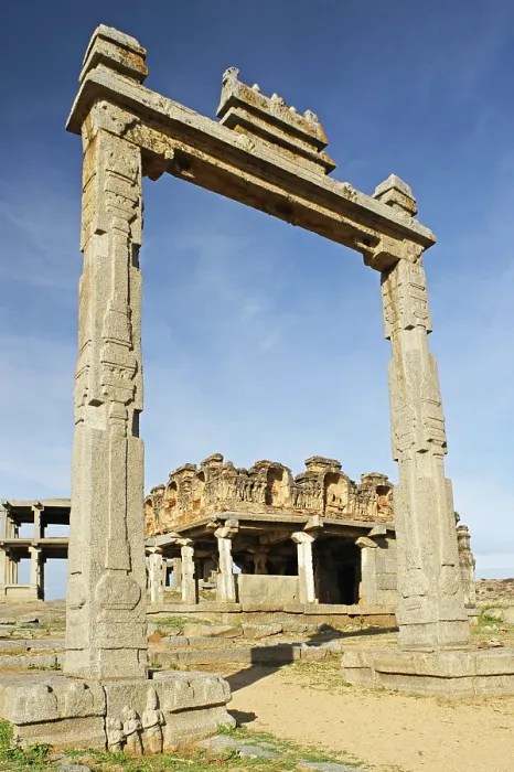Framed Print : King's balance, Hampi, Vijayanagar