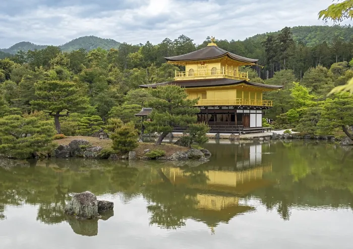 Framed Print : Kinkaku-ji, Temple of the Golden Pavilion Framed Print : Kinkaku-ji, Temple of the Golden Pavilion