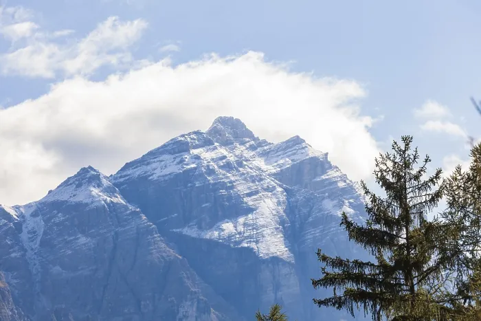 Framed Print : Kirchdachspitze mountain in autumn