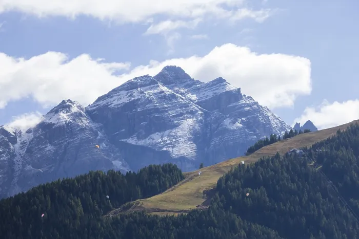 Framed Print : Kirchdachspitze mountain in autumn