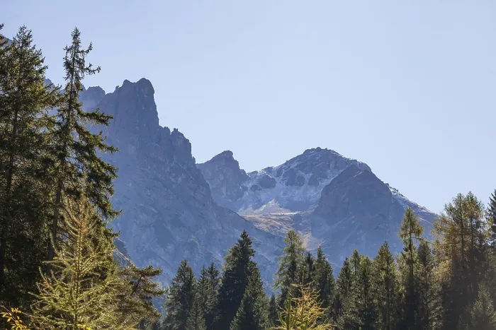 Framed Print : Kirchdachspitze mountain and forest in autumn Framed Print : Kirchdachspitze mountain and forest in autumn