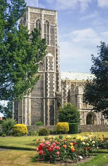 Framed Print : Kirche des Heiligen Edmund Koenig und Maertyrer, Southwold, Suffolk, England, Vereinigtes Koenigreich Juli 1971
