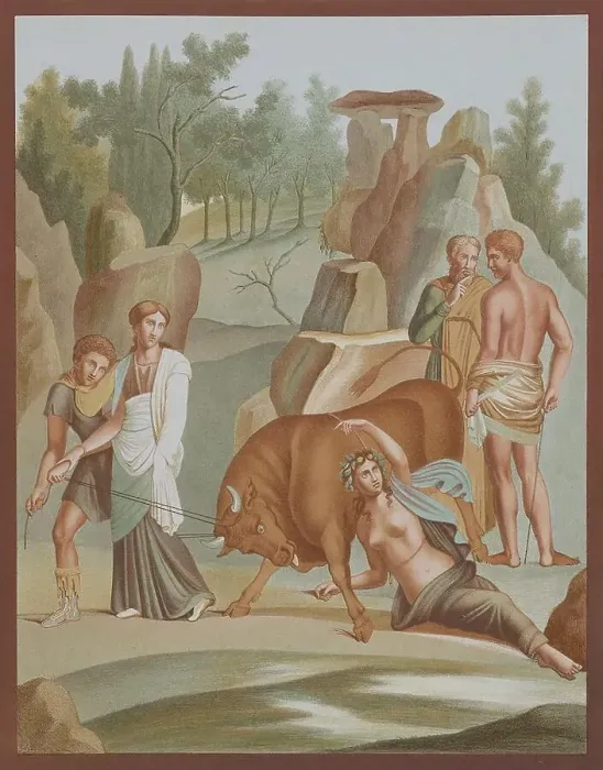 Framed Print : Kirke, Circe, a sorceress of Greek mythology