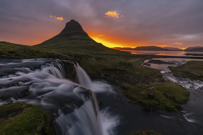 Framed Print : Kirkjufell at sunrise, Grundafjoerdur