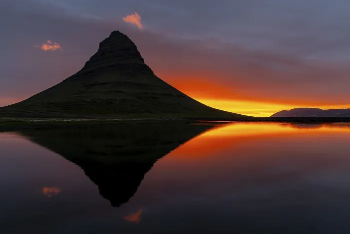 Framed Print : Kirkjufell at sunrise, Grundafjoerdur Framed Print : Kirkjufell at sunrise, Grundafjoerdur