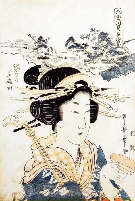 Framed Print : Kitagawa Utamaro (ca. 1753 - October 31)