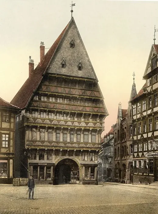 Framed Print : The Knochenhaueramtshaus in Hildesheim Framed Print : The Knochenhaueramtshaus in Hildesheim