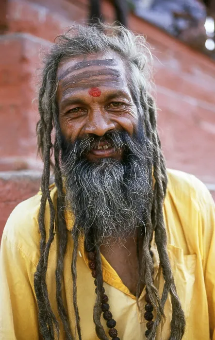 Framed Print : They are known, variously, as sadhus (saints)