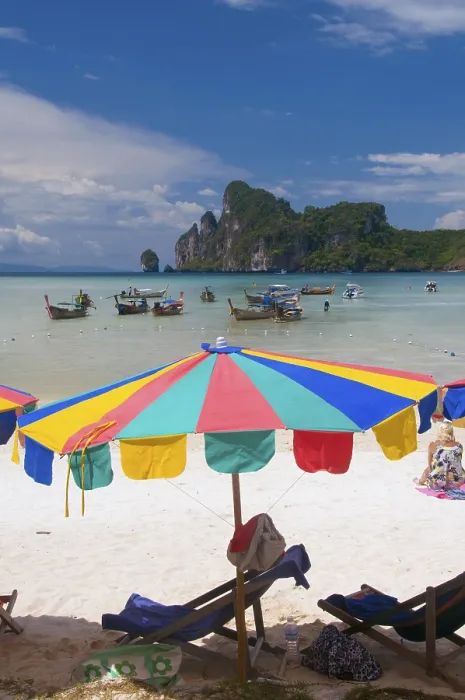 Framed Print : Ko Phi Phi consists of two islands