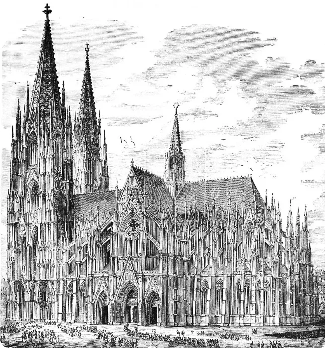 Framed Print : Koellner Dom, High Cathedral Church of St Peter