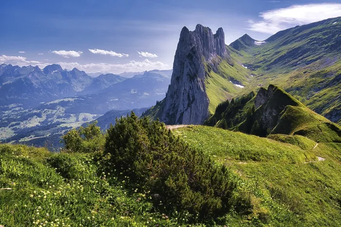 Framed Print : Kreuzberge, Chruezberg, in the Alpstein