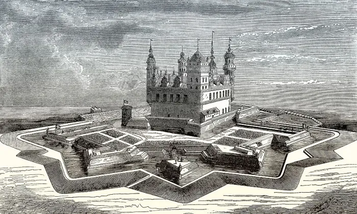 Framed Print : Kronborg castle, Helsingor, Zealand