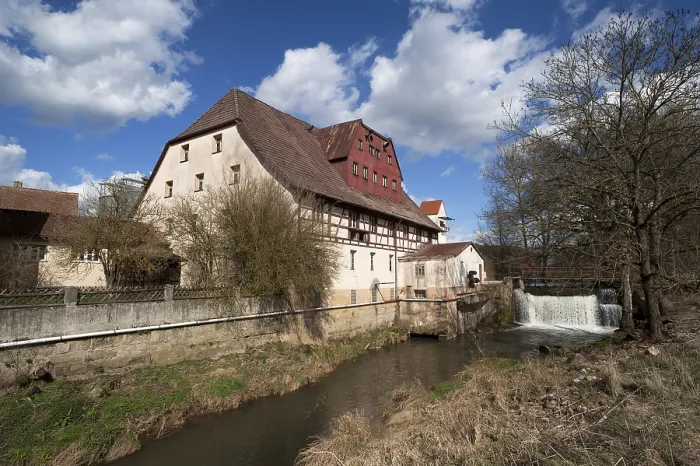 Framed Print : Kunstmuhle Habernhof an der Schwabach Framed Print : Kunstmuhle Habernhof an der Schwabach