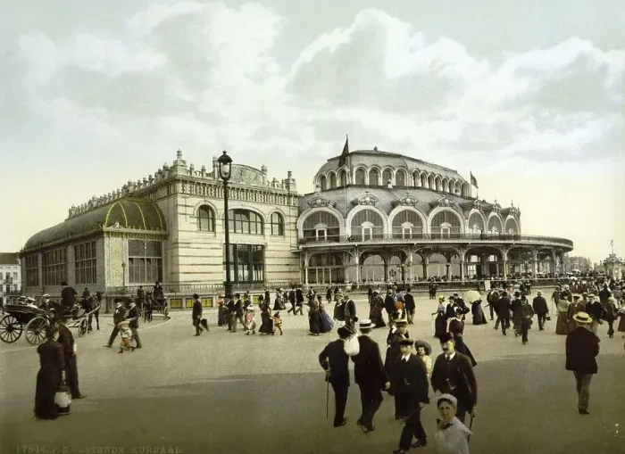 Framed Print : The Kursaal of Ostend, Belgium