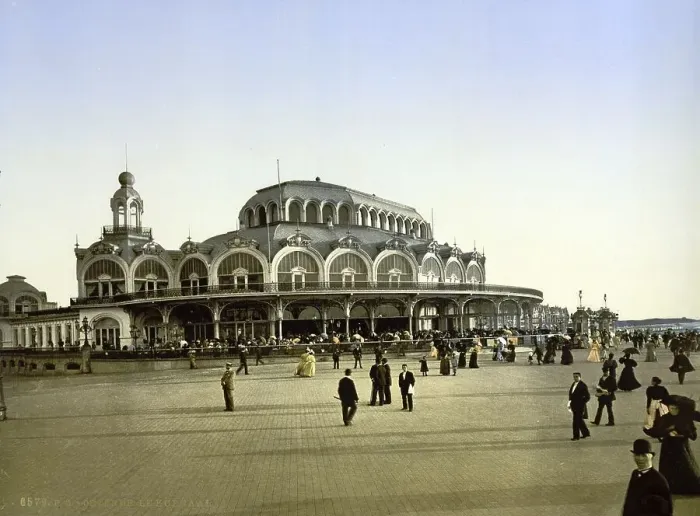 Framed Print : The Kursaal of Ostend, Belgium