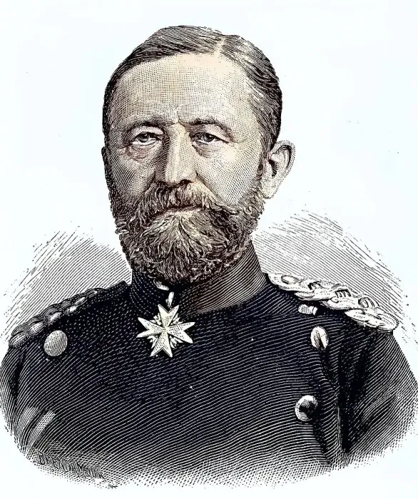 Framed Print : Kurt von Sperling, 1850, 1914, was a Prussian General of the Infantry