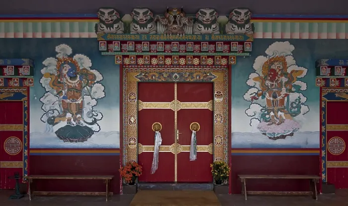 Framed Print : La Boulaye, TEMPLE OF THE 1000 BUDDHAS