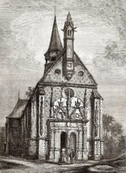 Framed Print : La Chapelle de Pagny, Pagny-le-Chateau