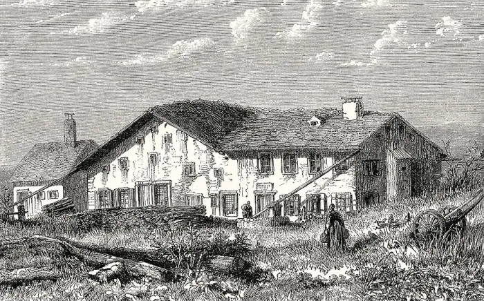 Framed Print : La Chaux-de-Fonds, Neuchatel, Switzerland