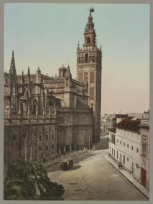 Framed Print : La Giralda, Seville, Andalusia, Spain, c