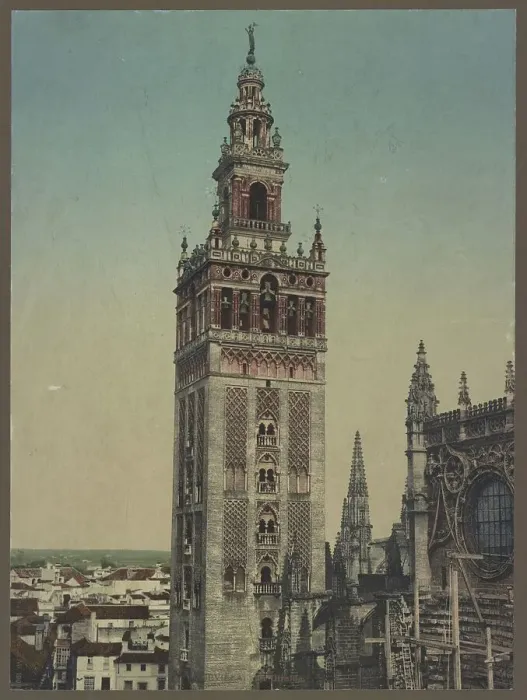 Framed Print : La Giralda, Seville, Andalusia, Spain, c