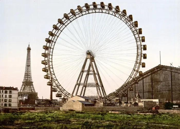 Framed Print : La grande roue, Ferris wheel, Paris, France, Historical, around 1900, digitally restored reproduction from a 19th century original, Europe Framed Print : La grande roue, Ferris wheel, Paris, France, Historical, around 1900, digitally restored reproduction from a 19th century original, Europe