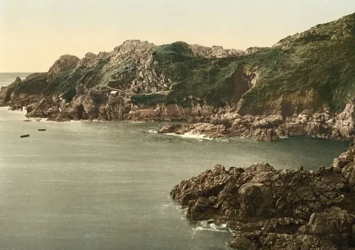Framed Print : La Moye point, Guernsey, British Channel Island