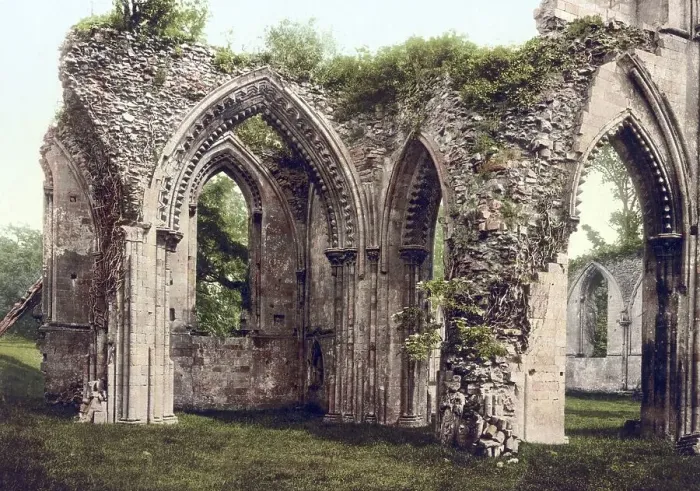 Framed Print : The Lady Chapel at the Glastonbury Abbey Framed Print : The Lady Chapel at the Glastonbury Abbey