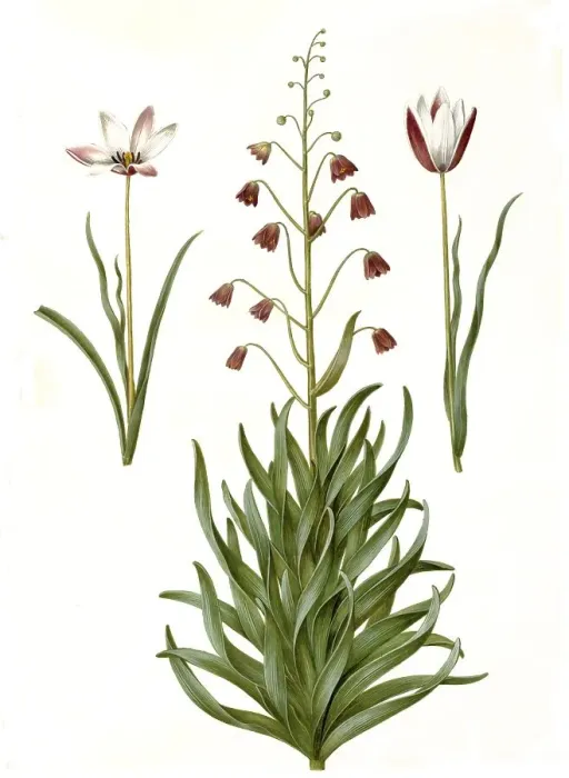 Framed Print : Lady's tulip (Tulipa), Variation of the tulip clusiana