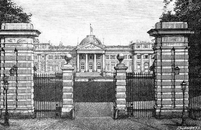 Framed Print : Former Laeken or Laken Castle, Brussels Framed Print : Former Laeken or Laken Castle, Brussels