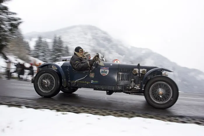 Framed Print : Lagonda Rapier, built 1935, Jochpass Memorial 2007 Framed Print : Lagonda Rapier, built 1935, Jochpass Memorial 2007