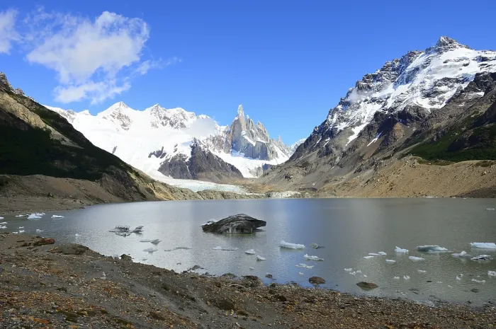 Framed Print : Laguna Torre with Cerro Torre and Cerro Adela Framed Print : Laguna Torre with Cerro Torre and Cerro Adela