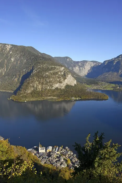 Framed Print : Lake Hallstatt, Hallstatt, Upper Austria, Austria
