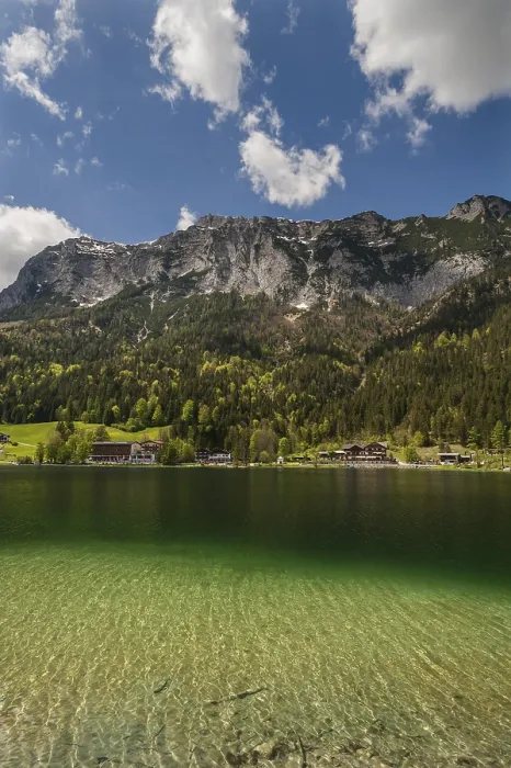 Framed Print : Lake Hintersee with Reiteralpe