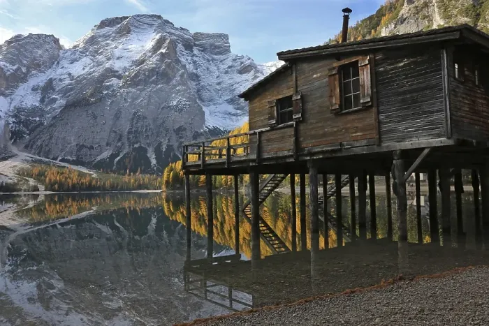 Framed Print : Lake Lake Prags