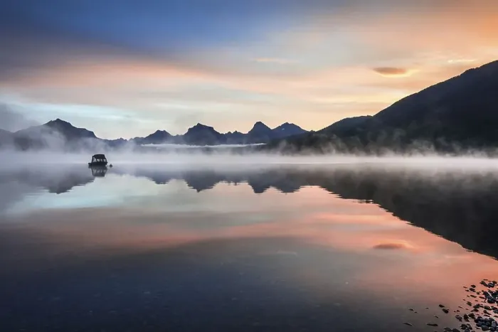 Framed Print : Lake McDonald