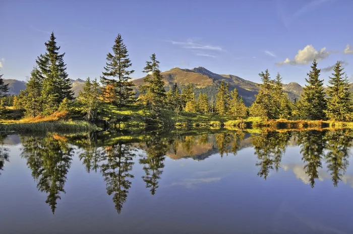 Framed Print : Lake, pond, mountain lake, Zillertal