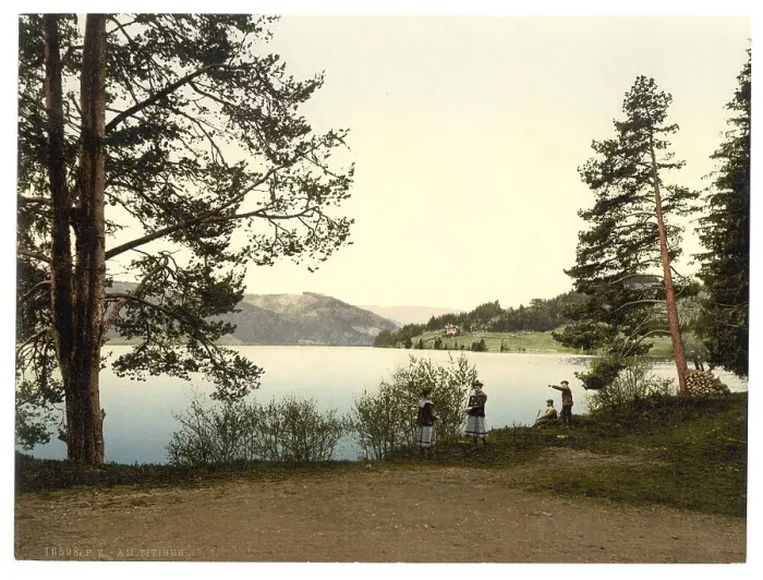 Framed Print : Lake Titisee in the Black Forest Framed Print : Lake Titisee in the Black Forest