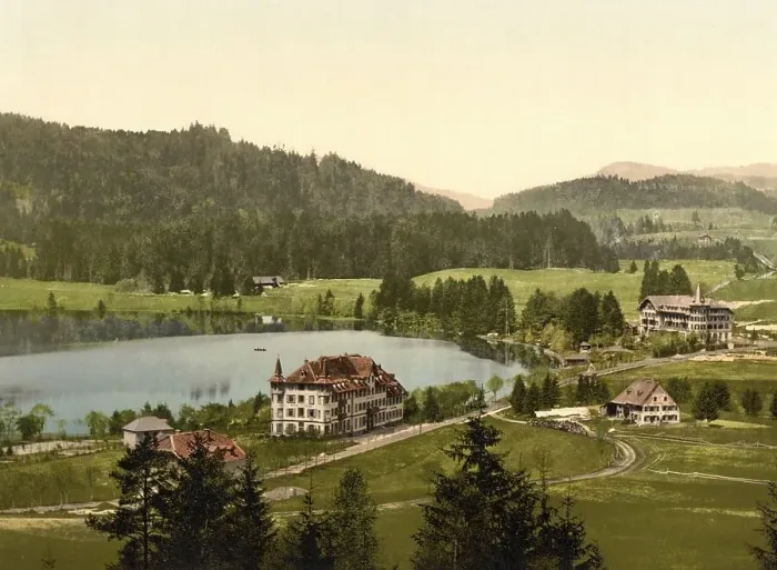 Framed Print : Lake Titisee in the Black Forest Framed Print : Lake Titisee in the Black Forest