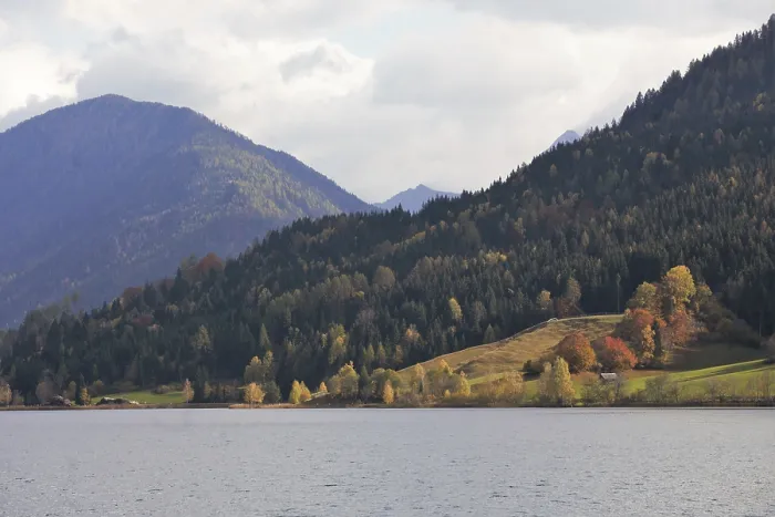 Framed Print : Lake Weissensee