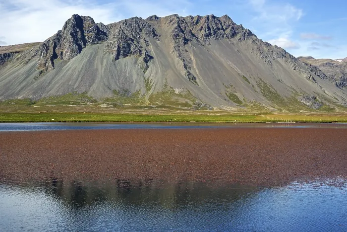 Framed Print : Lakeland with volcanic mountain Framed Print : Lakeland with volcanic mountain