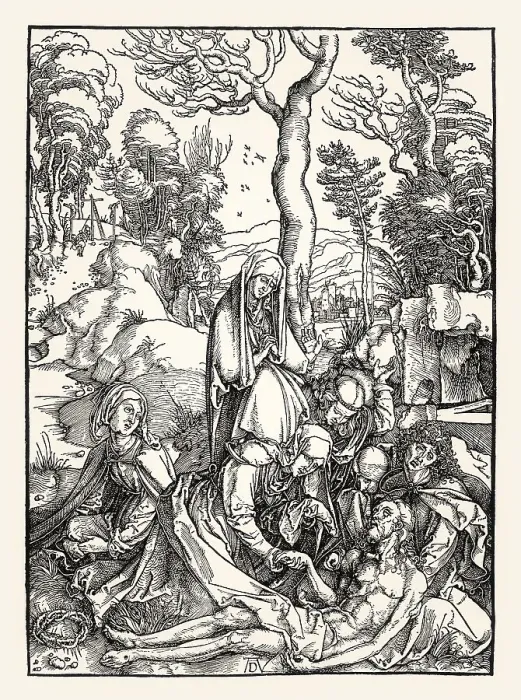 Framed Print : The Lamentation of Christ, Beweinung Christi Framed Print : The Lamentation of Christ, Beweinung Christi