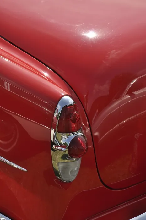 Framed Print : Lamp on a vintage car Framed Print : Lamp on a vintage car