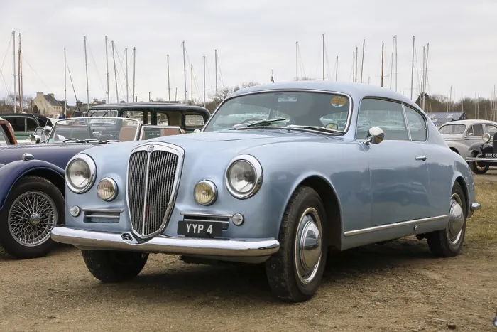 Framed Print : Lancia Aurelia B20S Coupe, Classic Car Meeting