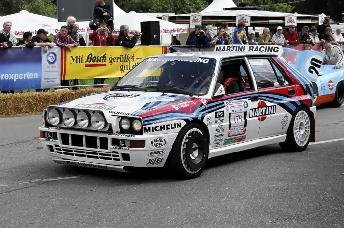 Framed Print : Lancia Delta Integrale Rally, built in 1992