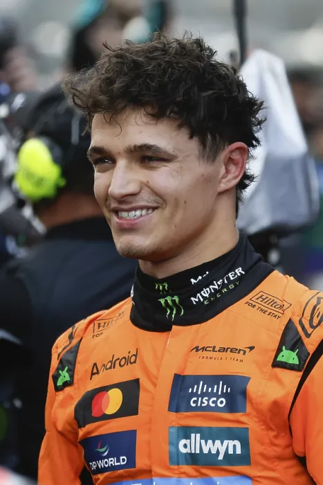 Framed Print : Lando Norris of Great Britain Framed Print : Lando Norris of Great Britain
