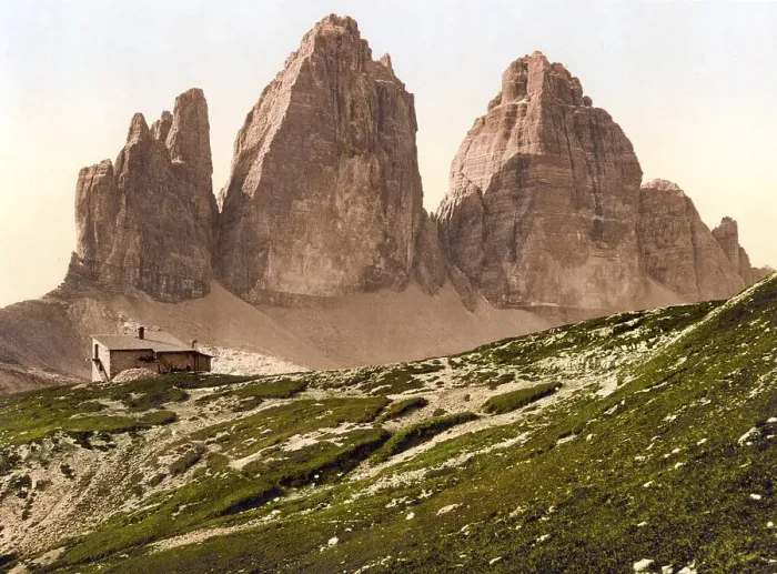 Framed Print : Landro, die drei Spitzen, Drei Zinnen
