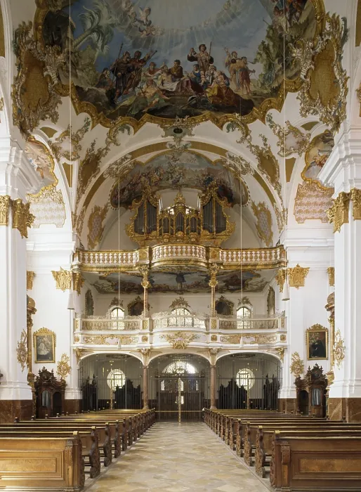 Framed Print : Landsberg am Lech, baroque Fialkirche Hl Framed Print : Landsberg am Lech, baroque Fialkirche Hl